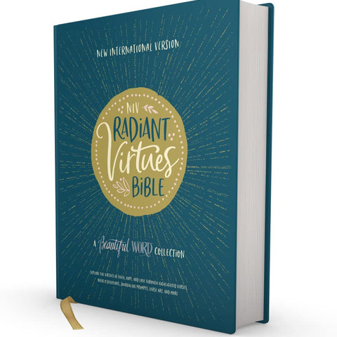 NIV Radiant Virtues Bible: New International Version: A Beautiful Word Collection, Red Letter, Comfort Print Hardcover – Import, 28 September 2021