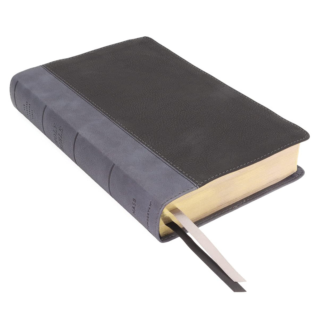 NASB, Classic Reference Bible, Leathersoft, Black, Red Letter, 1995 Text, Comfort Print Imitation Leather – 31 August 2021