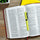 KJV Large Print Ultrathin Reference Bible, British Tan LeatherTouch, Black Letter Edition