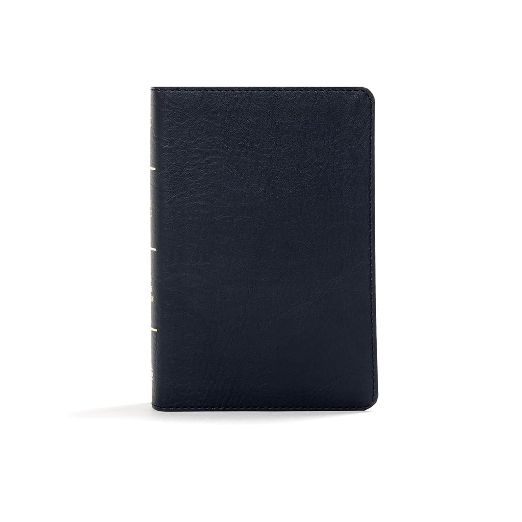 KJV Large Print Compact Reference Bible, Black LeatherTouch: King James Version, Black Leathertouch, Reference Bible