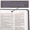 NASB, Classic Reference Bible, Leathersoft, Black, Red Letter, 1995 Text, Comfort Print Imitation Leather – 31 August 2021