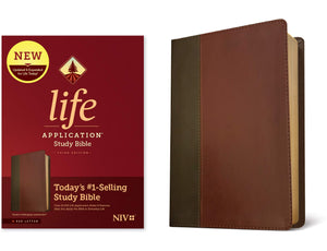 NIV Life Application Study Bible, Third Edition (Red Letter, Imitation Leather – 4 May 2021