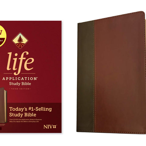 NIV Life Application Study Bible, Third Edition (Red Letter, Imitation Leather – 4 May 2021