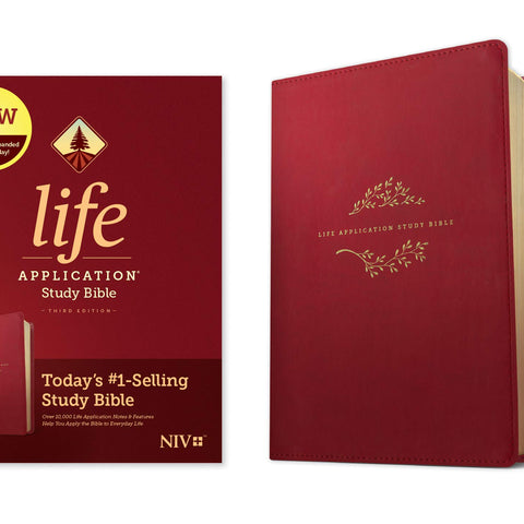 NIV Life Application Study Bible, Third Edition Imitation Leather – Import, 1 October 2019