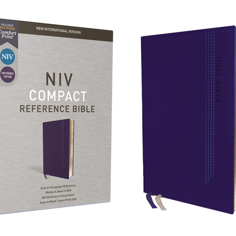 Holy Bible: New International Version, Blue, Leathersoft, Comfort Print Imitation Leather – 23 November 2021
