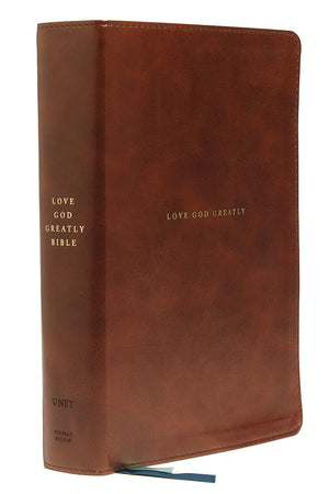 NET, Love God Greatly Bible, Leathersoft, Brown, Comfort Print: A SOAP Method Study Bible for Women Imitation Leather – Import, 6 October 2020