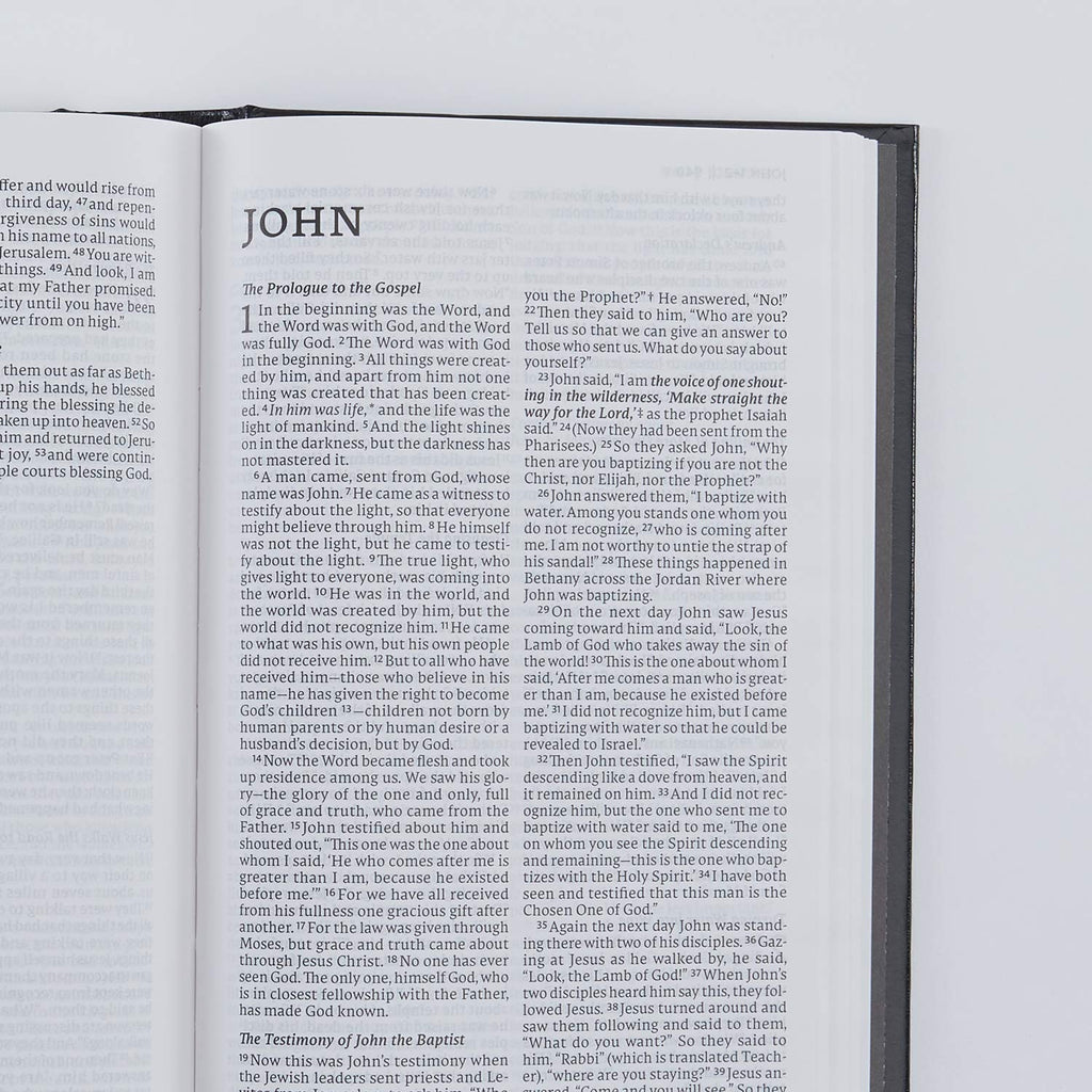 NET Bible, Pew and Worship, Hardcover, Black, Comfort Print: Holy Bible Hardcover – Import, 1 October 2019