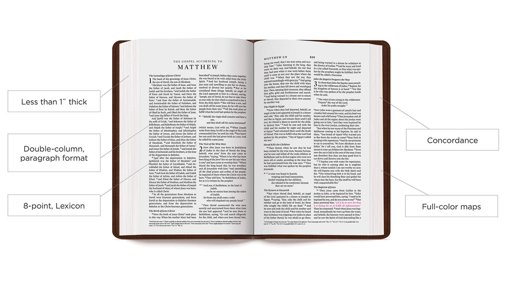 ESV Thinline Bible Leather Bound – Import, 25 March 2003