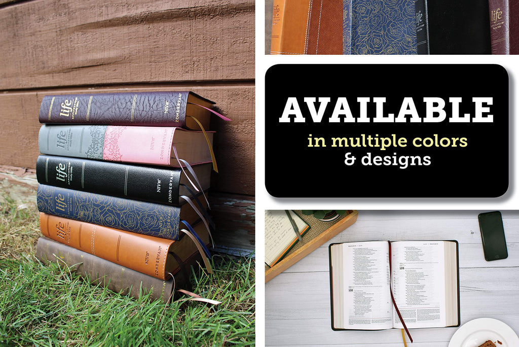 Life Application Study Bible: New International Version, Black Bonded Leather, Red Letter Bonded Leather – 1 October 2019
