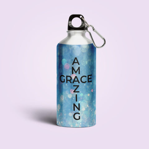 Amazing Grace - Sipper Bottle - (Drink Up the Word of God) Christian Gift Sipper Bottles for Daily Inspiration