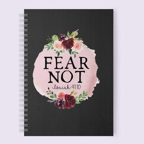 Fear Not - NotePad - Christian Note books for Gift - Christian Gift Idea: Bible-Themed Notebook for Devotions, Reflections, and More