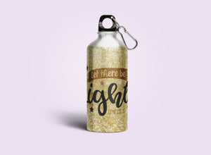 Let there be light - Sipper Bottle - (Drink Up the Word of God) Christian Gift Sipper Bottles for Daily Inspiration