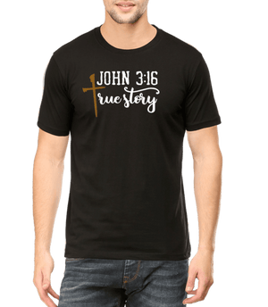 True Story - Christian T-Shirt - Faith-Inspired Christian T-Shirts: Wear Your Beliefs with Pride