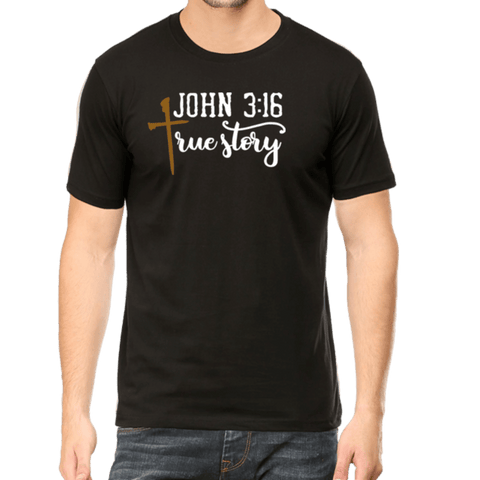 True Story - Christian T-Shirt - Faith-Inspired Christian T-Shirts: Wear Your Beliefs with Pride