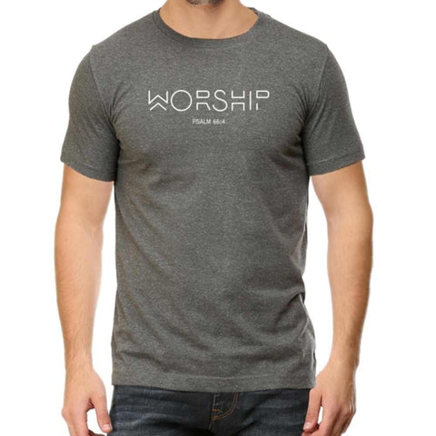 Worship - Christian T-Shirt - Faith-Inspired Christian T-Shirts: Wear Your Beliefs with Pride