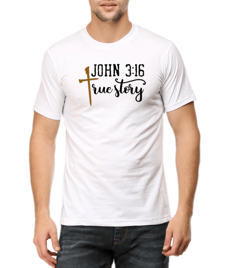 True Story - Christian T-Shirt - Faith-Inspired Christian T-Shirts: Wear Your Beliefs with Pride