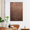 The Lord's Prayer 12 X 18 - Sale - Elegant and Inspiring Christian Wall Frames: The Lord's Prayer Edition