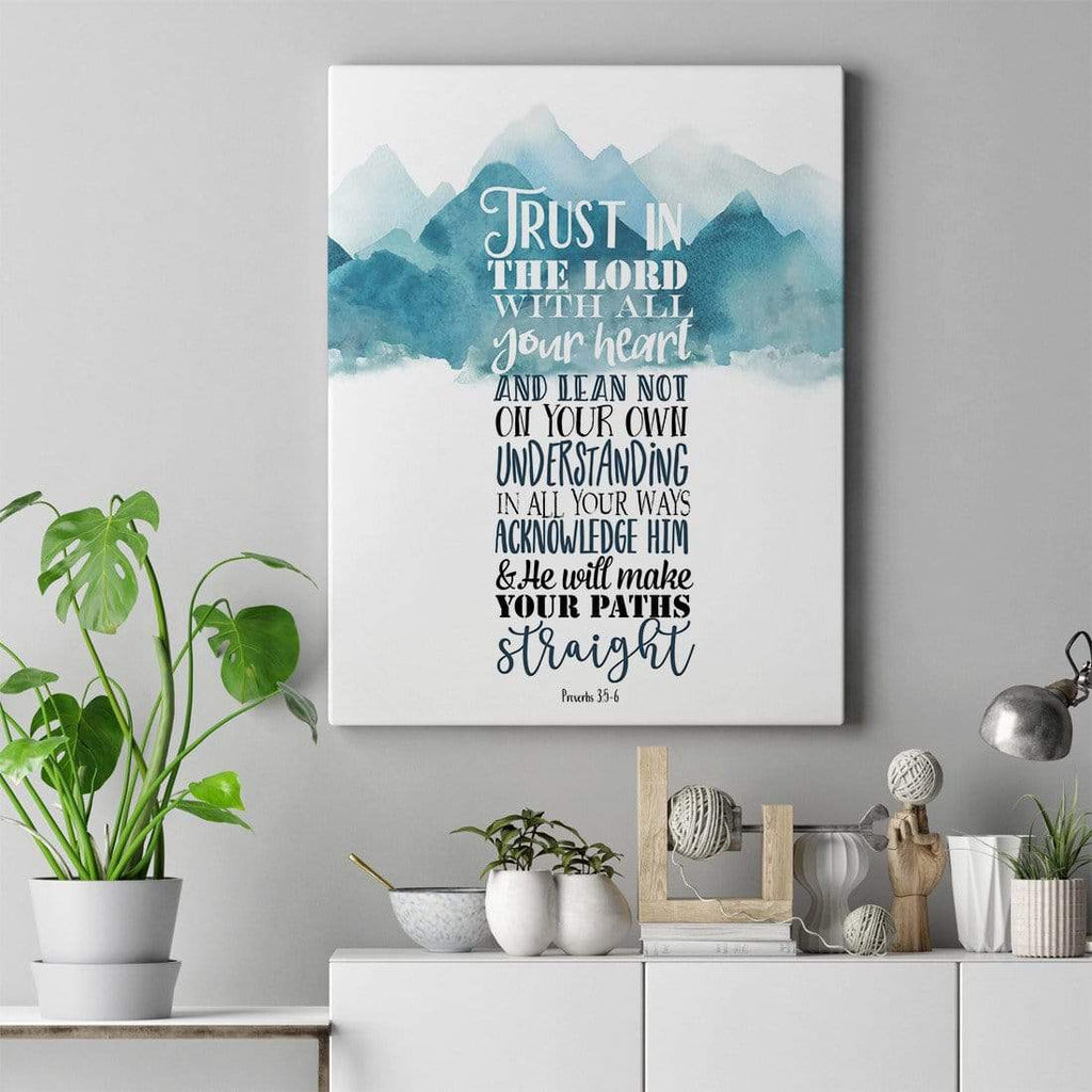 Trust in the Lord - Sale - Elegant and Inspiring Christian Wall Frames: The Lord's Prayer Edition