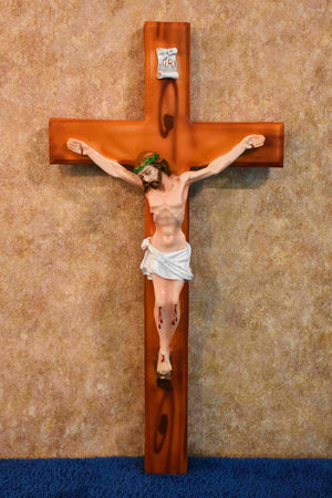 Jesus Crucifix 17 Inch - Beautifully Crafted Jesus Statues: Meaningful Christian Gifts for Every Occasion